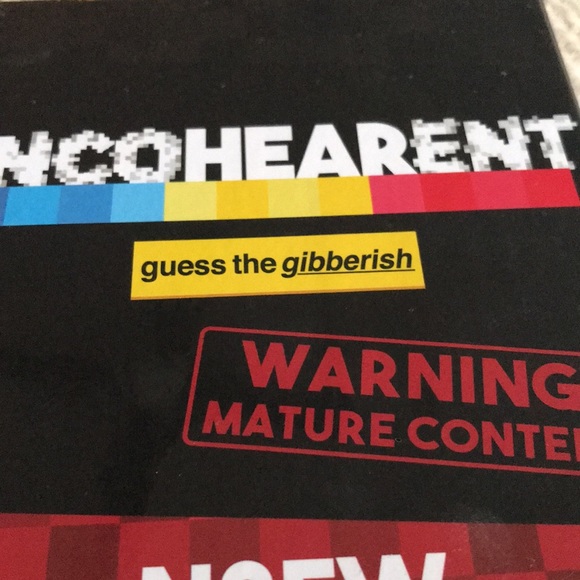 Incohearent Card Game nsfw expansion pack MATURE ADULT GAME FINAL SALE - Picture 2 of 6